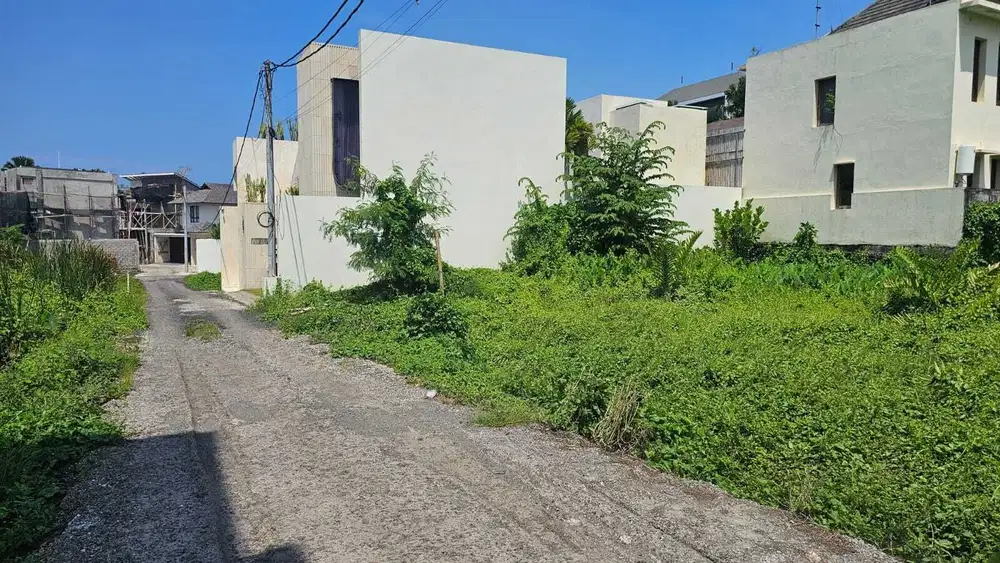 Dijual tanah premium lingkungan villa lokasi canggu