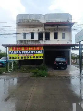 Dijual cepat rumah toko (ruko) gandeng di jalan pasar V