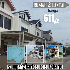 RUMAH TINGKAT DEKAT KE KAMPUS UMS KARTOSURO