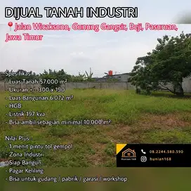 Tanah Industri Gudang Raya Beji By Pass Pandaan Gempol Gunung Gangsir
