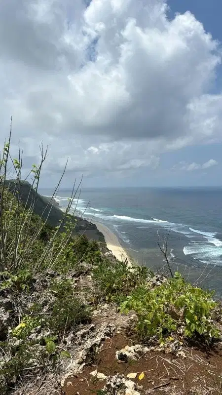 Tanah tebing Pecatu Kuta selatan