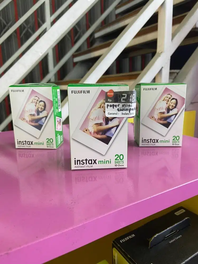 ISI FILM PHOTO KAMERA INSTAX MINI TWIN PACK