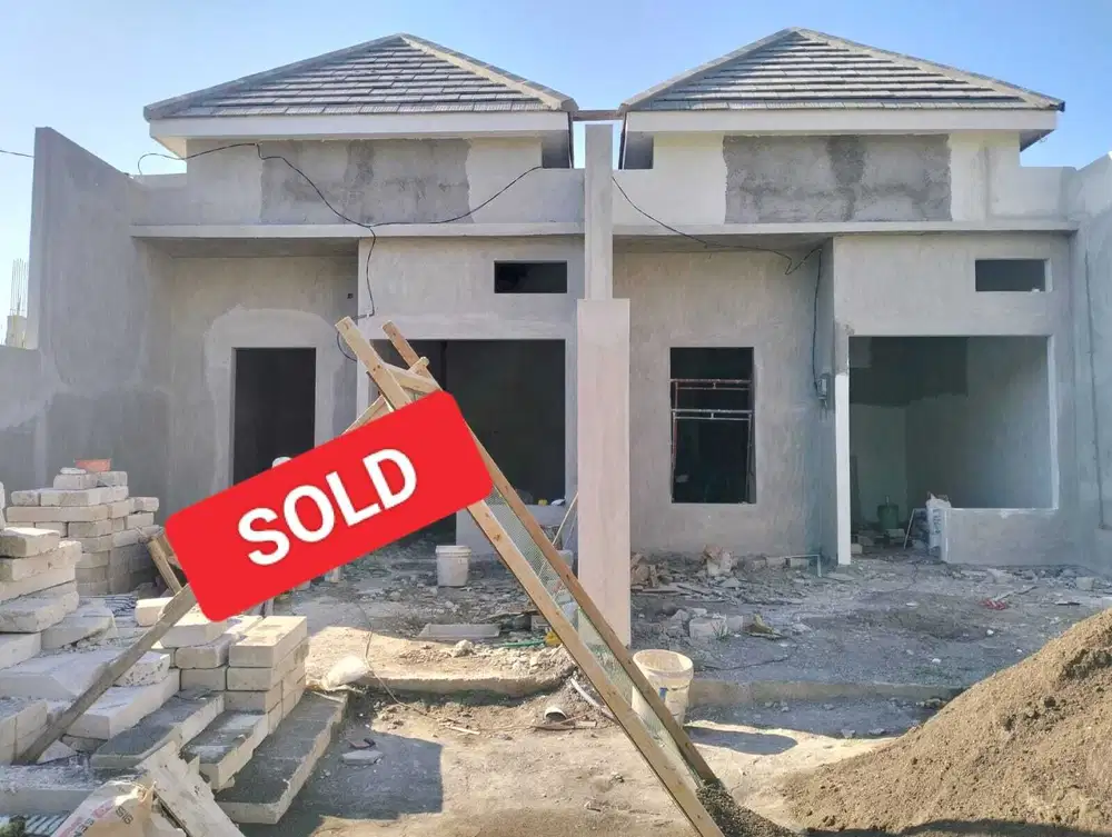 Sisa 1 Unit Rumah Baru on Progress di Wonorejo Selatan, Rungkut, SBY