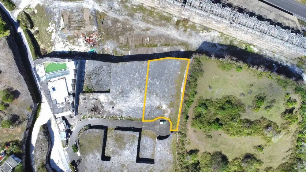 Dijual tanah tebing view laut lokasi pandawa