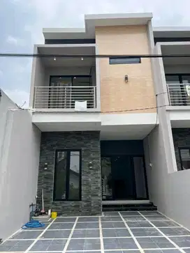 Jual rumah baru gres di villa Kalijudan Surabaya