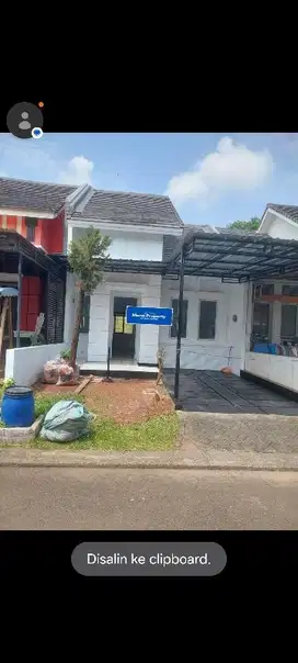 dijual rumah siap huni di kotawisata cibubur