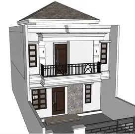 RUMAH BARU PROGRES 80% DI DALAM PERUMAHAN CIJANTUNG