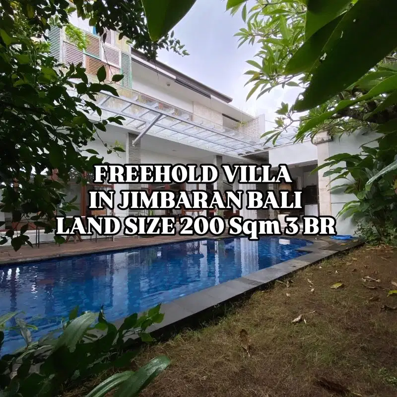 Villa Bagus Strategis di Jimbaran Bawah Kuta Selatan Badumg Bali