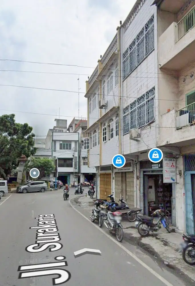 Ruko Pusat Kota Medan Jl. Surakarta Sp. Jl. Bandung