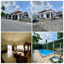 Rumah NYAMAN dgn Kolam Renang Luas Tanah 1535m2 di Jln Damai Kaliurang