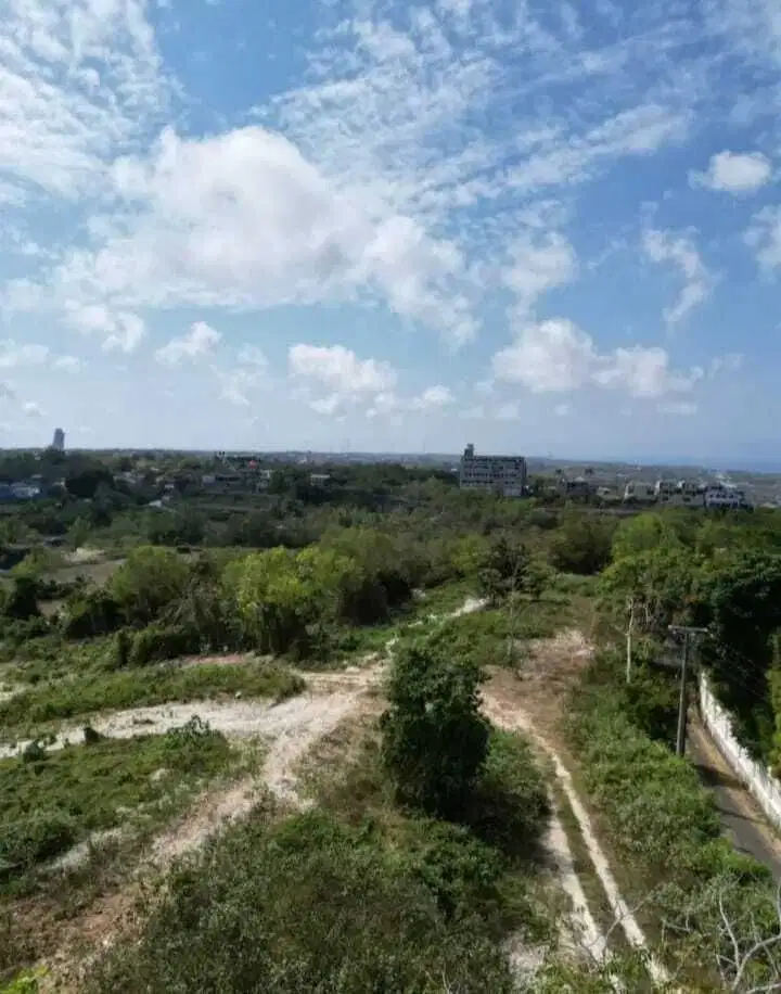 Tanah ocean view 2,9 hektar dekat savaya pecatu