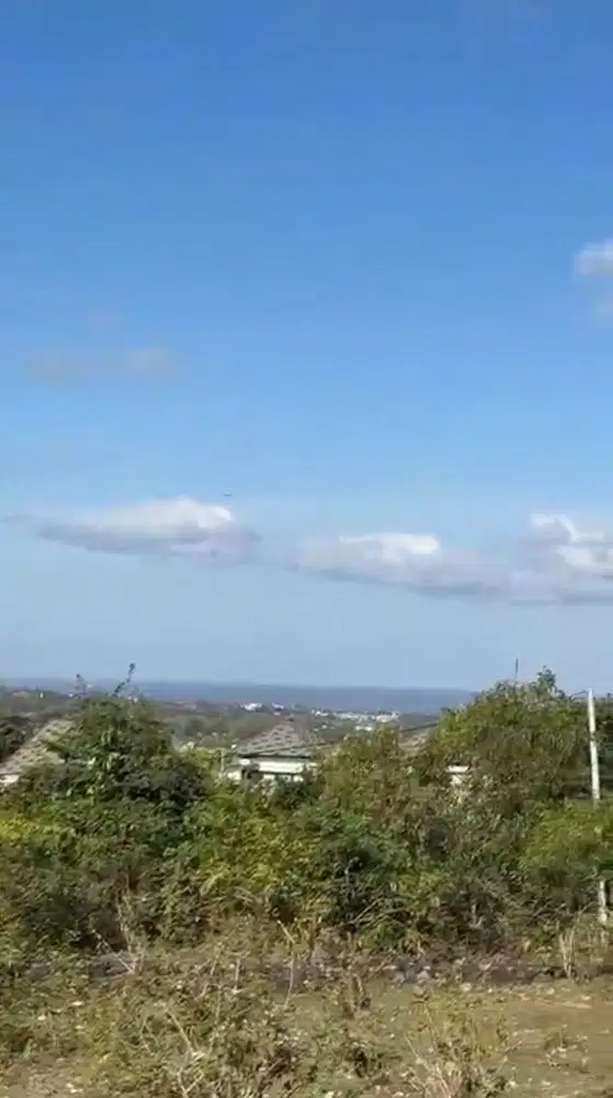 DIJUAL TANAH OCEAN VIEW LOKASI AREA ULUWATU JIMBARAN BALI