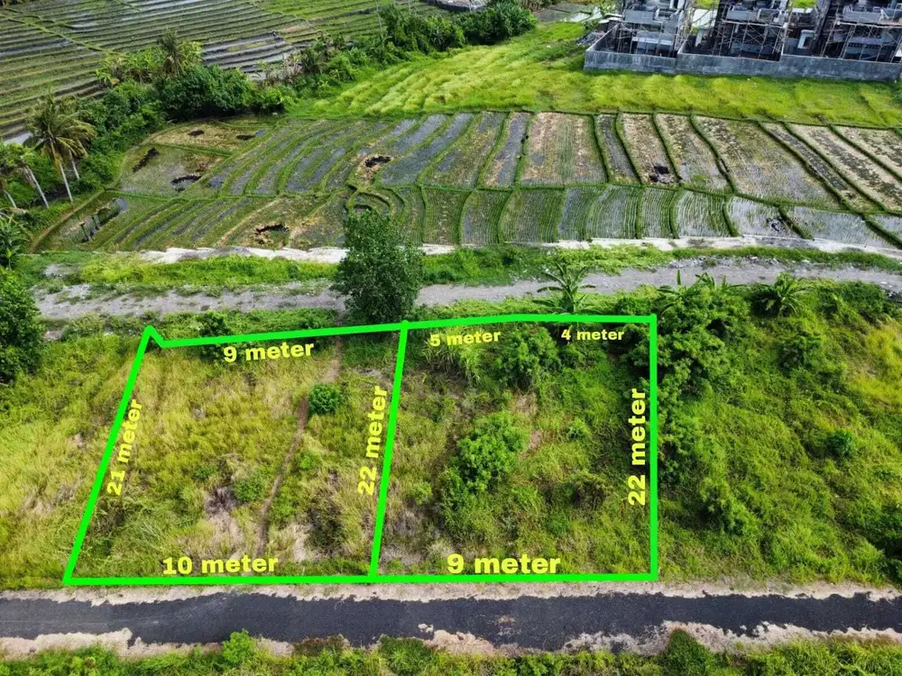 dijual tanah premium dekat pantai lokasi seseh