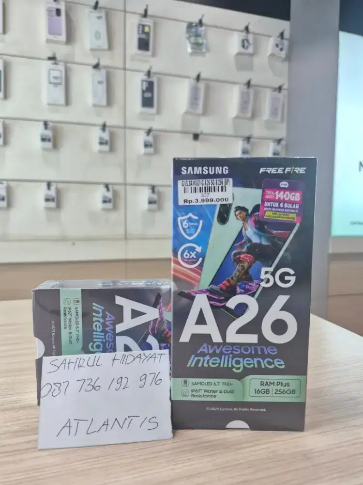 Samsung A26 5G 8/256 atlantis dahsyat
