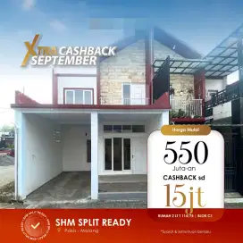 Rumah Ready Pakis murah 2 lt 500 jt an