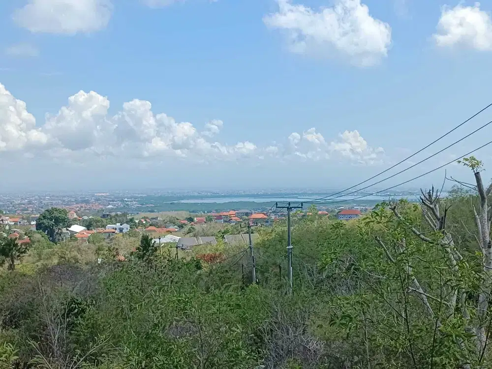 dujuL tanah komersil ocean view lokasi ungasan