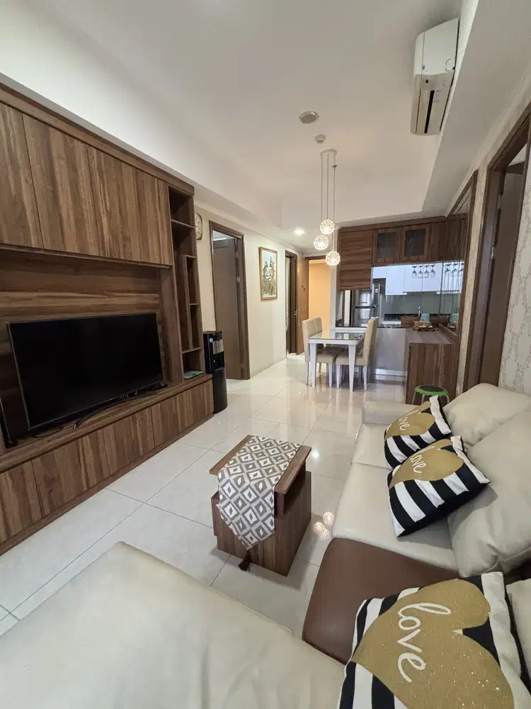 Disewa Taman Anggrek Residence Condo 2+1BR Full Furnished bagus