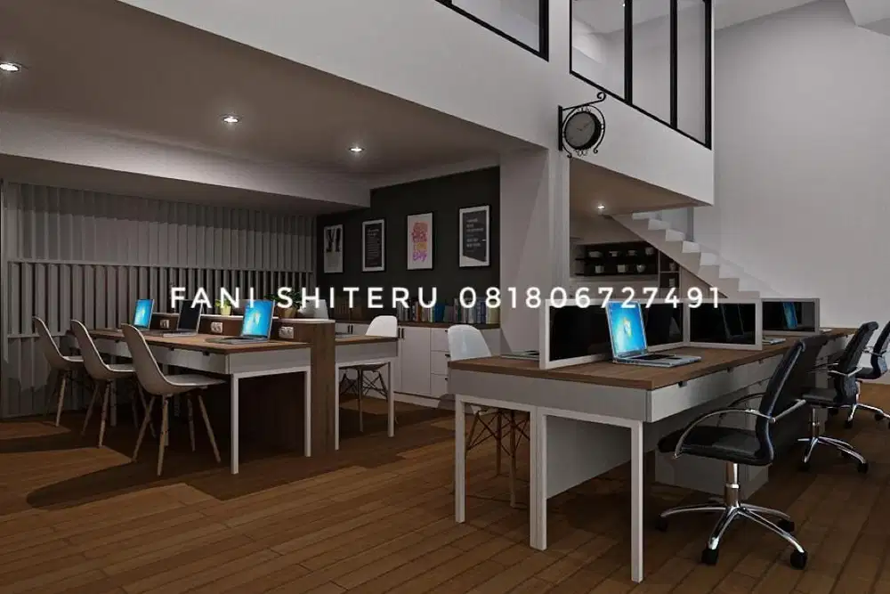 Disewakan unit kantor full furnised dengan harga murah