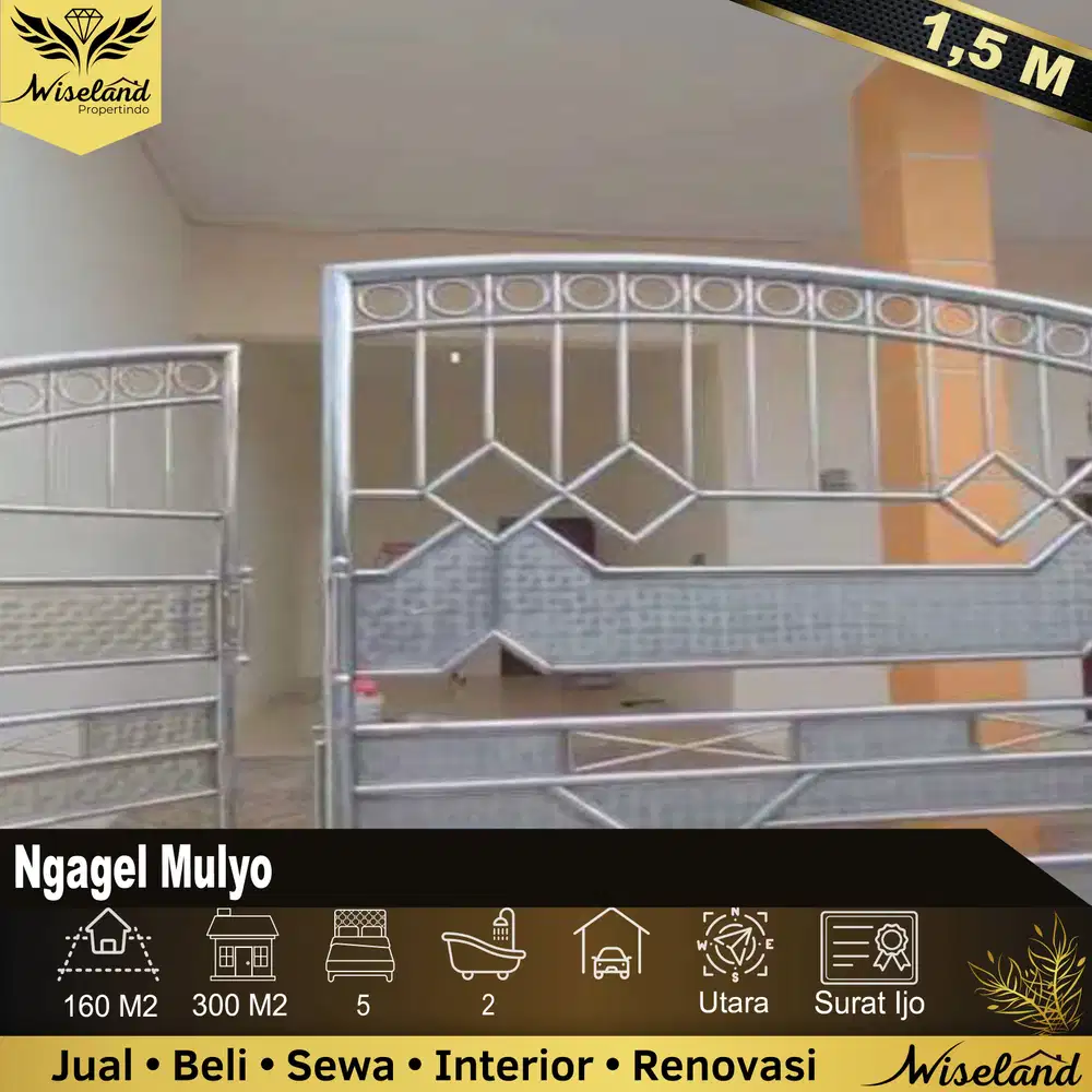 Dijual Rumah Ngagel Mulyo Surabaya