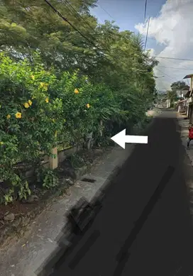 Tanah darat  Cinunuk lt 3750 m², Zona kuning