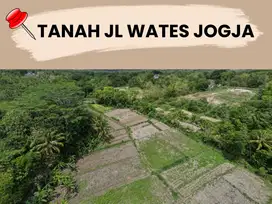 Tanah Jogja Strategis, Jl Wates Km 8 Dekat UMY Dijual