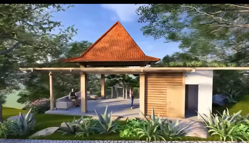 Villa Kampung Damai di Tabanan