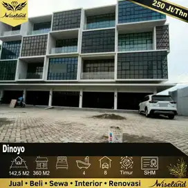 Disewakan Ruko Dinoyo Tegalsari Surabaya