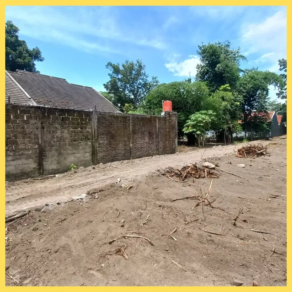 Tanah Jogja Area Kampus UII Kaliuarang SHM Pekarangan