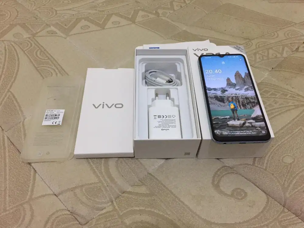 Vivo Y21A Full Set Fast Charging Type C
