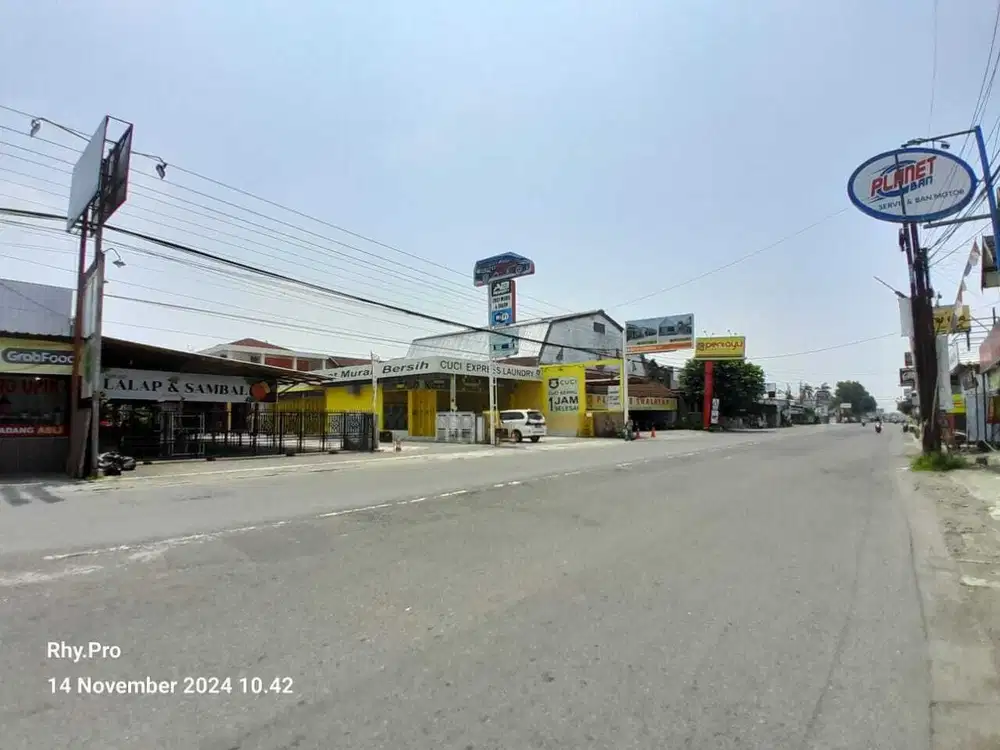 DI JUAL TANAH STRATEGIS BONUS TEMPAT USAHA CAR WASH &  KANTOR