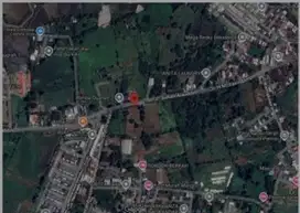 Tanah Jl Poros Samata Gowa Samping Perumahan Puri mutiara LT 6.006 M