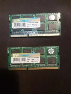 RAM Sodim DDR3 8GB PC12800 LV Low Voltage SP Silicon Power