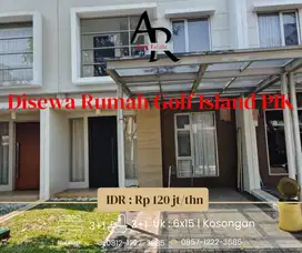 Disewakan cepat Rumah Golf Island pik
