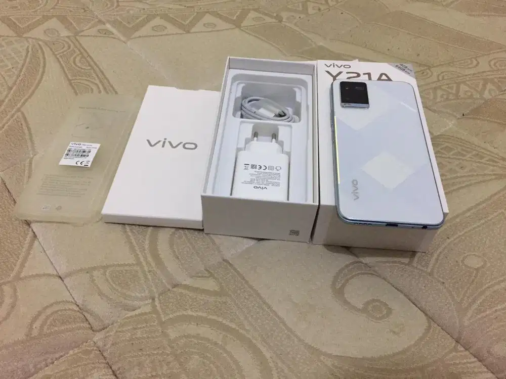 Vivo Y21A Ori Segel Bawaan Pabrik
