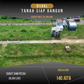 Tanah 8 menit Bandara Malang Siap Bangun