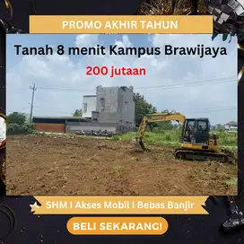 Promo Tanah Akhir Tahun 8 Menit Kampus Brawijaya Malang