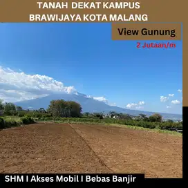 Tanah View Gunung Dijual Dekat UIN Kota Malang