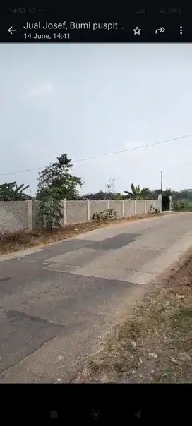 Tanah di Kec. TENJO dekat ke Kota Podomoro Tenjo