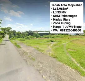 Tanah Siap Bangun Area Mojolaban
