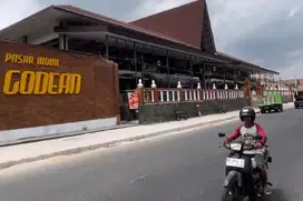 View Sawah Tanah Jogja Barat Dekat Pasar Godean di Sidoarum