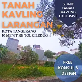 Jual Tanah Kavling Larangan Kota Tangerang, 5 Menit ke univ Budi Luhur