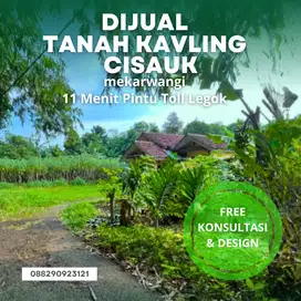 Jual Tanah Kavling Cisauk , 15 Menit ke tol Legok