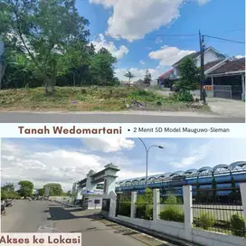 Tanah Blotan, 200m² SHM, 3 Menit FE UII