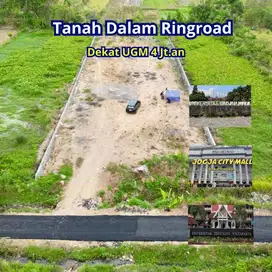 Tanah Dijual jogja samping UTY Jombor, selangkah ke RSA UGM