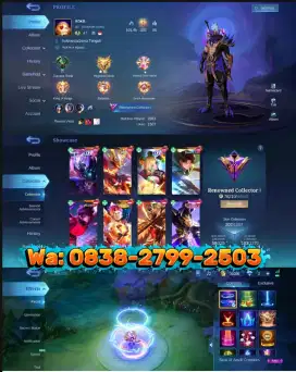 jual akun mobile legend akun ml Sultan murah terbaru