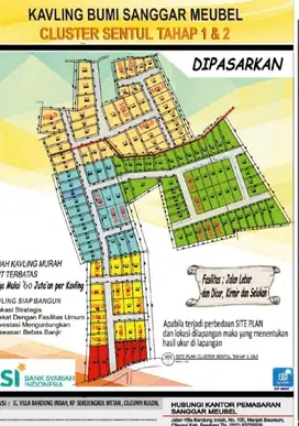 jual tanah kv siap bangun bebas banjir