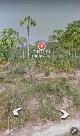 Dijual tanah zona  kuning strategis lokasi Boyolali 1 hektare
