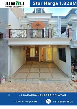 Rumah Modern Premium Di Jagakarsa Jakarta Selatan