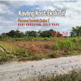 Kavling Komersial untuk Kost Eksklusif di Jantung Bisnis Solo Baru