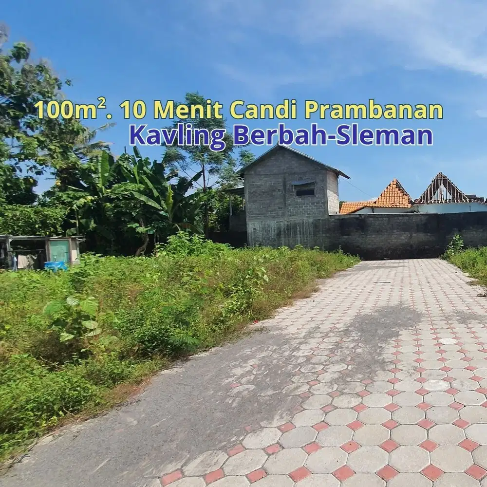 Tanah Ambarukmo, 100m², 3.5jt/m², Jalan Lebar 8Mtr